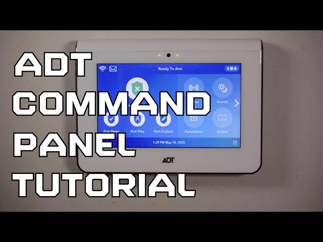 ADT Command Panel - Introduction and Tutorial