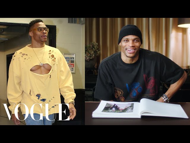 LA Clippers Star Russell Westbrook Breaks Down 10 Iconic Looks | Life in Looks | Vogue