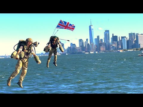 QE Aircraft Carrier Jet Suit Flights in NYC!