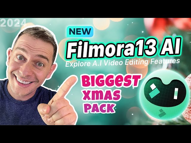 Filmora 13 AI New Features to Create the BEST Xmas Vlog