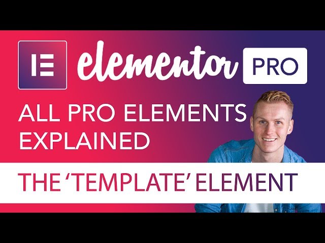 Template Element Tutorial | Elementor Pro