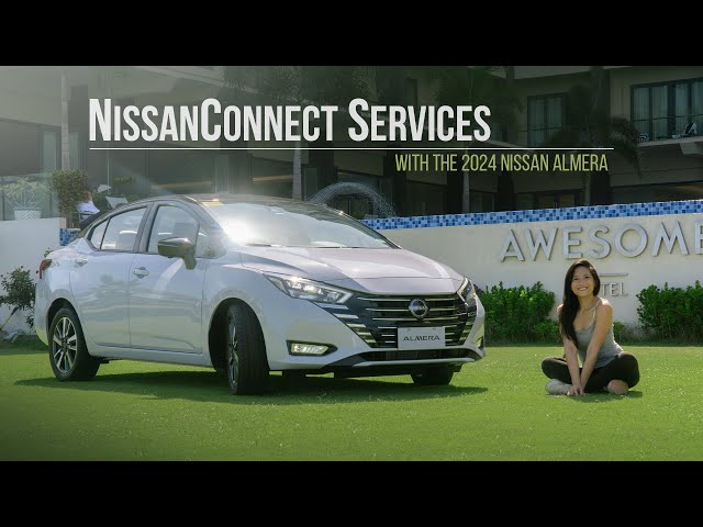 NissanConnect Services with the 2024 Nissan Almera