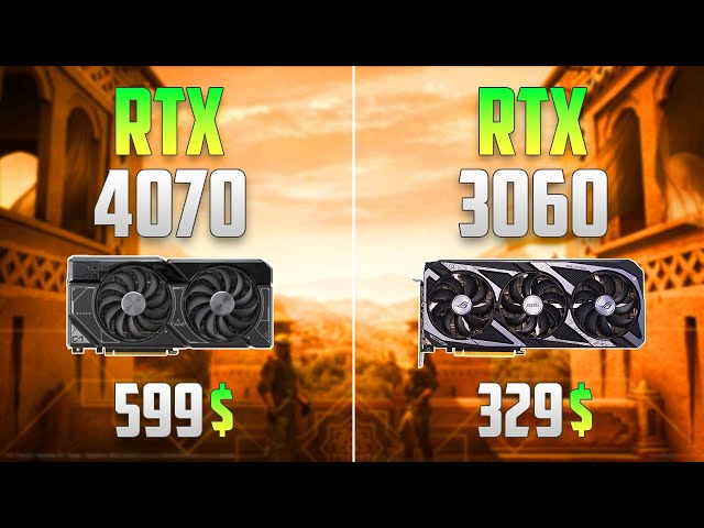 RTX 4070 vs RTX 3060 - Test in 12 Games