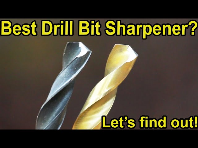 Which Drill Bit Sharpener is Best? Let's find out!  Chicago Electric, Drill Doctor, Bosch, Goodsmann