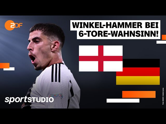 England – Deutschland Highlights | UEFA Nations League, 6. Spieltag 2022/23 | sportstudio