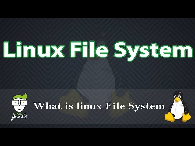 Linux File System And Why You Should know It