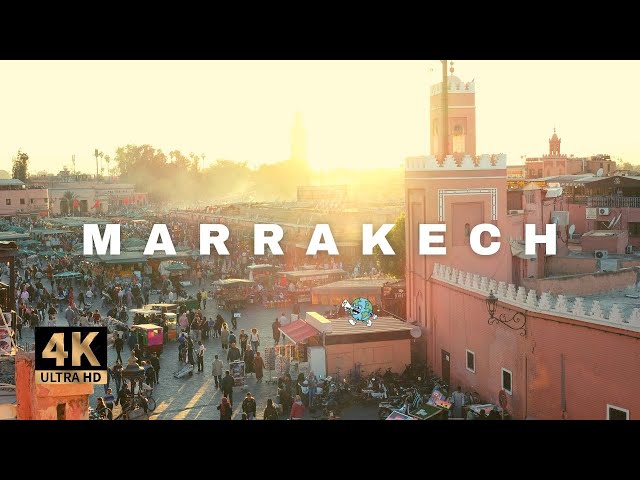 Lost in the medina of Marrakech, Morocco 🇲🇦 |  (Walking Tour 4K ASMR)