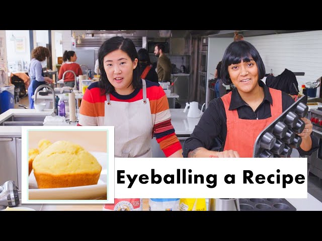 Pro Chefs Bake Muffins without Measuring Ingredients | Test Kitchen Talks | Bon Appétit