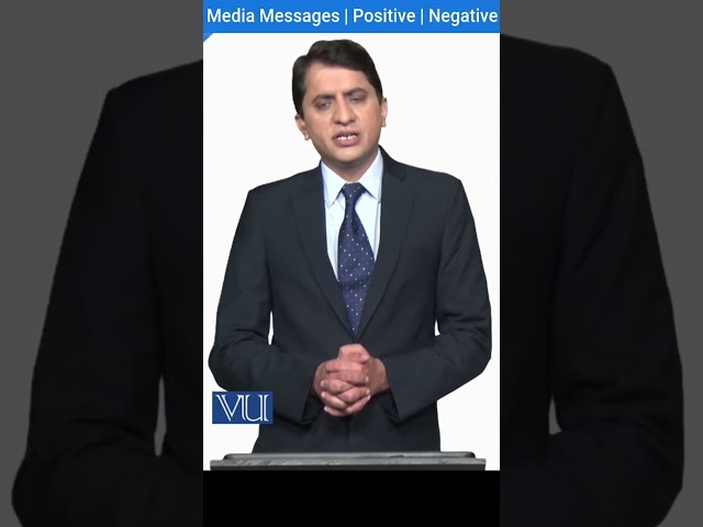 Media Messages: Positive - Negative | Quantitative Research Methodology | VU | Shorts