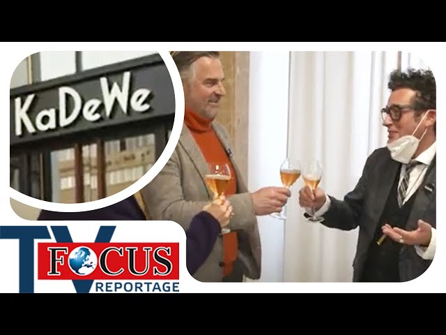 Luxus-Shopping mitten in Berlin: Prunk und Extravaganz auf 7 Etagen im KaDeWe | Focus TV Reportage