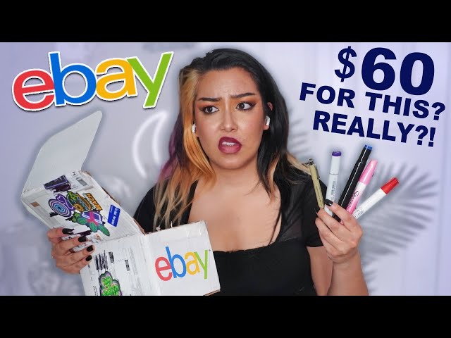 Unboxing A $60 Ebay Mystery Art Supply Box..(scammed again?)