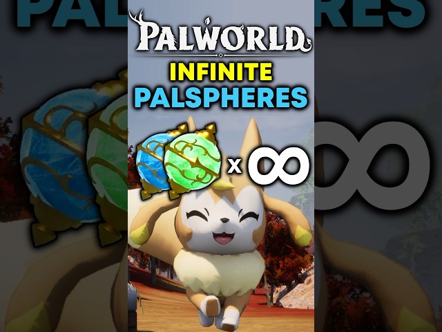 Infinite Pal Spheres Farm Guide - Palworld
