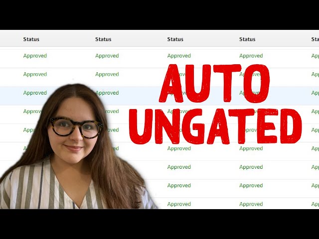 50+ Brands I Got Ungated In August 2020 AUTO APPROVED on Amazon!