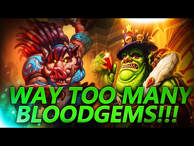 Way Too Many Bloodgems!!! | Hearthstone Battlegrounds Gameplay | Patch 22.0 | bofur_hs