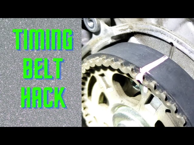 TIMING BELT HACK Easy Alignment Every time