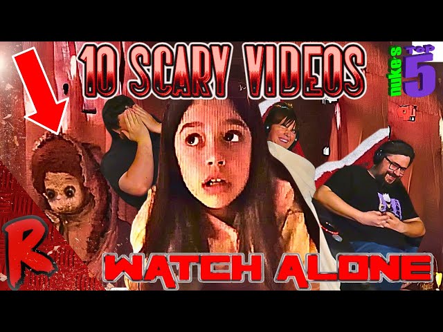 10 SCARY Videos I DARE you to WATCH ALONE - @NukesTop5 | RENEGADES REACT