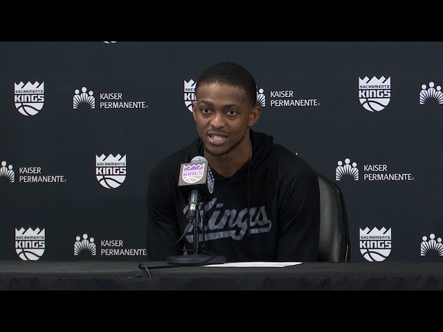 De'Aaron Fox on his Kings sweeping the season series against the Lakers following 120-107 win