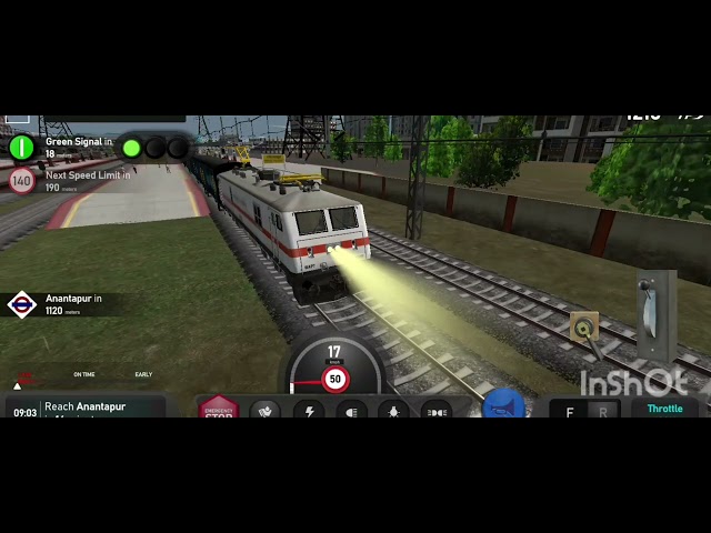 TRAIN GAME 🚋 | PUNE TO ANANTHPUR TRAIN SIMULATOR💯