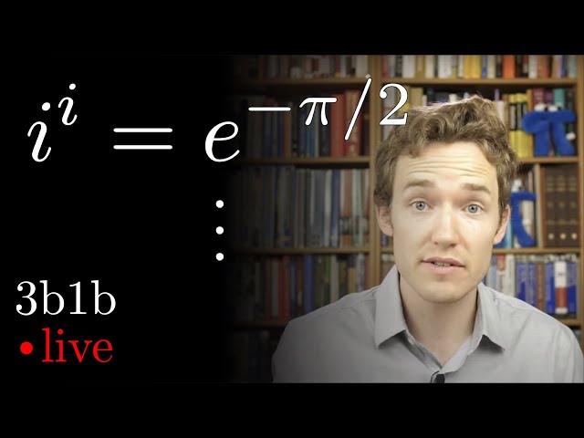 Intuition for i to the power i | Ep. 9 Lockdown live math