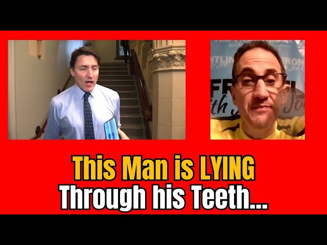 He is LYING Through His Teeth...