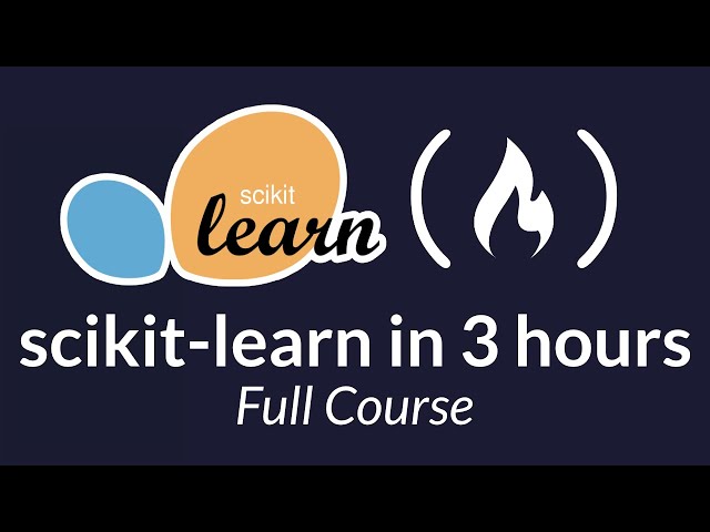 Scikit-Learn Course - Machine Learning in Python Tutorial