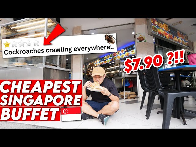 I Tried Singapore's Cheapest Buffet