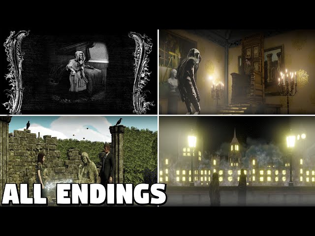 Withering Rooms - ALL Endings