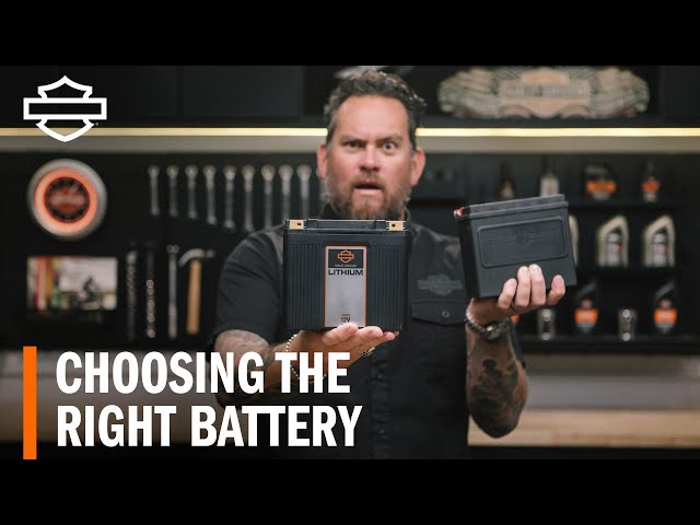 Choosing the Right Harley-Davidson Battery – AGM or Lithium LiFe