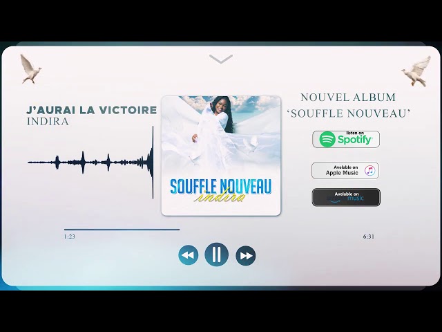 Indira - J'aurai La Victoire ft Serge Beynaud (Album Souffle Nouveau, Piste 10)