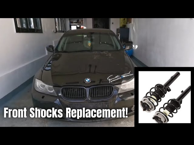 BMW E90 3 SERIES FRONT SHOCK ABSORBERS REPLACEMENT!