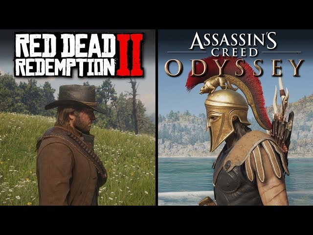 Red Dead Redemption 2 vs Assassin's Creed: Odyssey | Direct Comparison