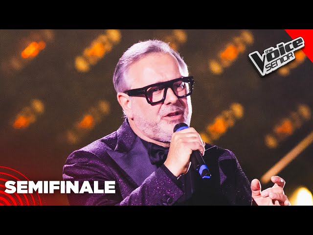 Doppia sfida per Luca che canta Zucchero e Pavarotti in “Miserere” | The Voice Senior 4 | Semifinale