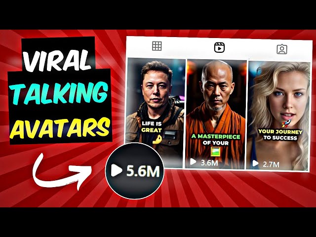 How To Create VIRAL Talking AI Avatar For Millions of Views 🤯