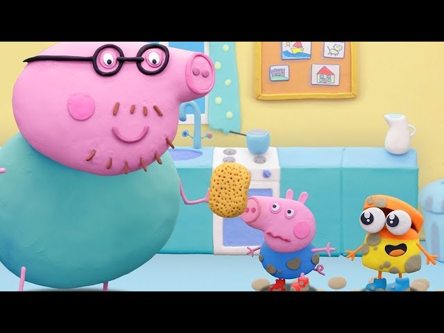 Peppa Pig Official Channel | Fun Play with Peppa and Doh-doh | Play-Doh Show Stop Motion