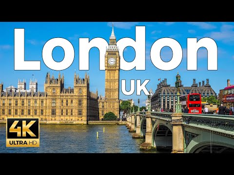 United Kingdom Walking Tours (4k Ultra HD 60fps)