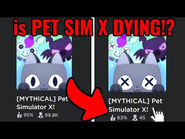 i'm BACK... BUT is it TOO LATE for Pet Simulator X ???