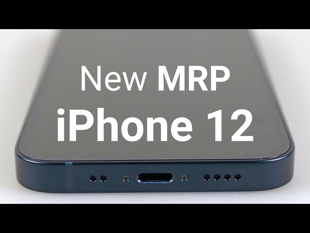 iPhone 12 New Price Drop after Budget 2022!