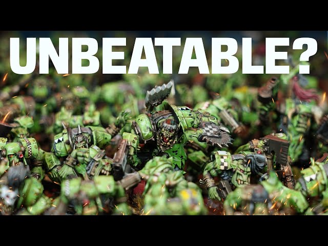 SPECIAL Warhammer 40k Battle Report: Can anything stop 120 Orks Boyz?!