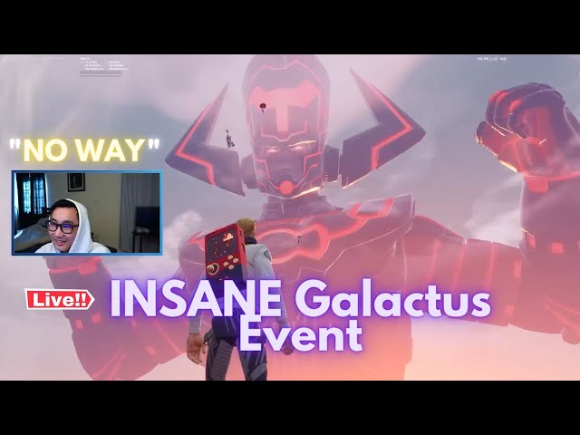INSANE Fortnite Galactus Event Part 1 (Live Reaction)