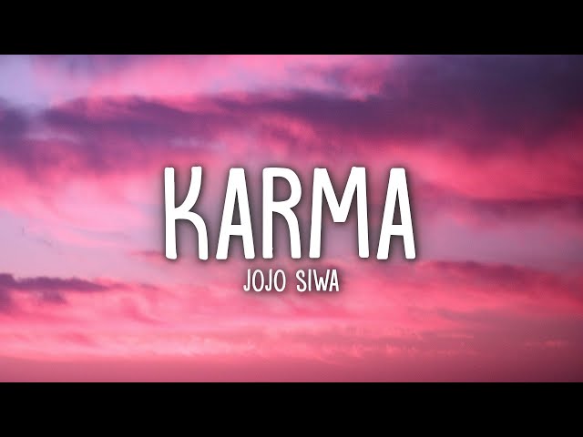 JoJo Siwa - Karma (Lyrics)