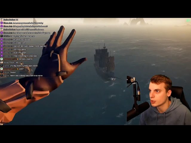 How did he do that??? Sea of Thieves