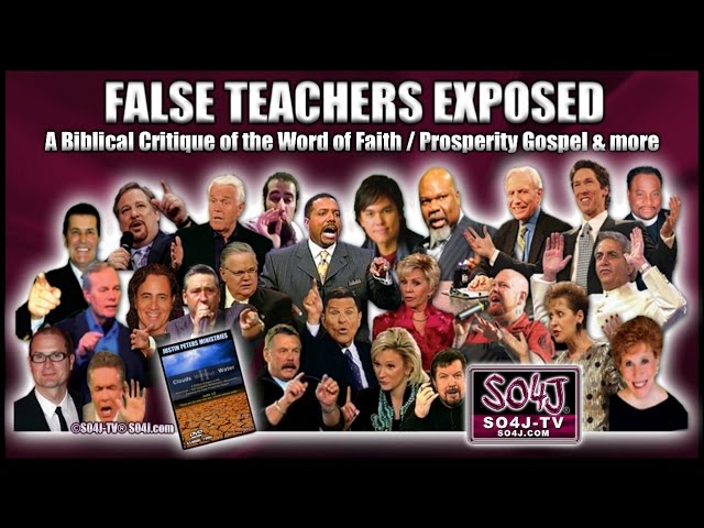 FALSE TEACHERS EXPOSED: Word of Faith/Prosperity Gospel | Justin Peters/SO4J-TV
