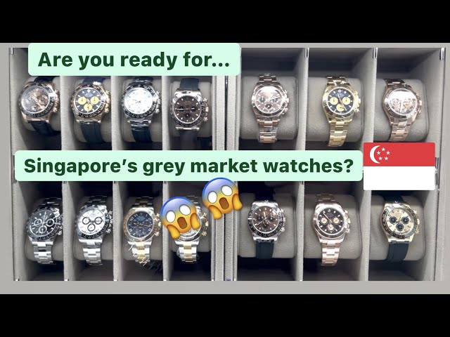 🤩 I bought a NEW ROLEX - A tour of Singapore’s grey market