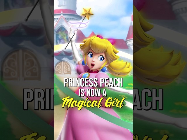 Princess Peach Wears It With Confidence 👑! #shorts