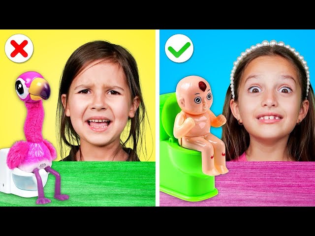 Rich Mom Vs Broke Mom! Best Parenting Gadgets vs Free DIY Toys - Funny Moments by Gotcha! Hacks