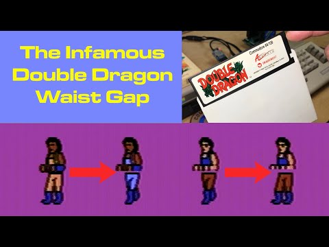 Commodore 64 Double Dragon: The Waist Gap (Sprite Multiplexing)