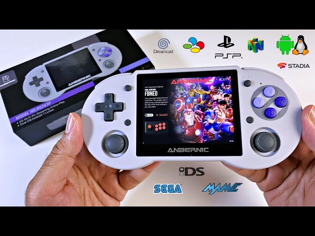 2022 ANBERNIC RG353P Handheld Game Console Review - DualBoot Android | RK3566 Quad-core | 2500 Games