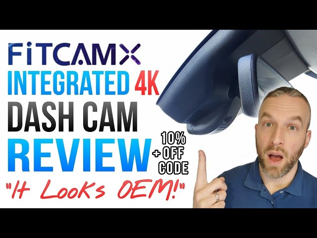 FITCAMX Integrated 4K Dash Cam In-Depth Review - It looks OEM! 😲