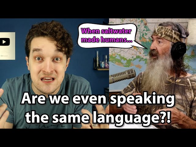 Are you ducking serious?! - Bizarre Intelligent Design Argument from Phil Robertson | Reacteria