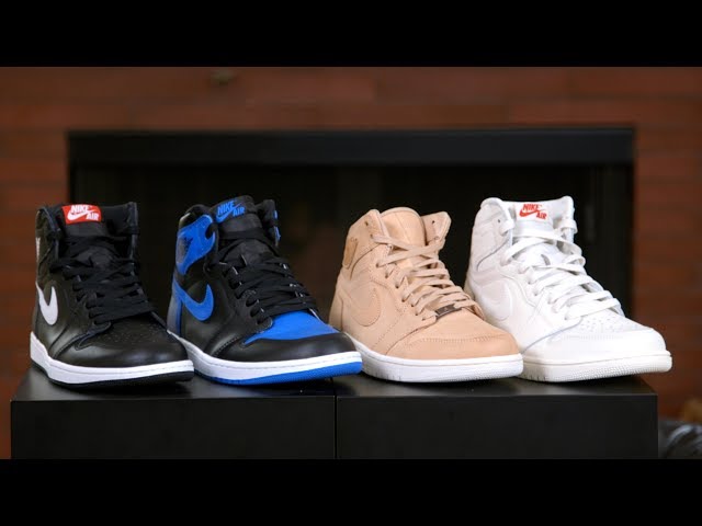 Air Jordan 1 Leather Quality Comparison